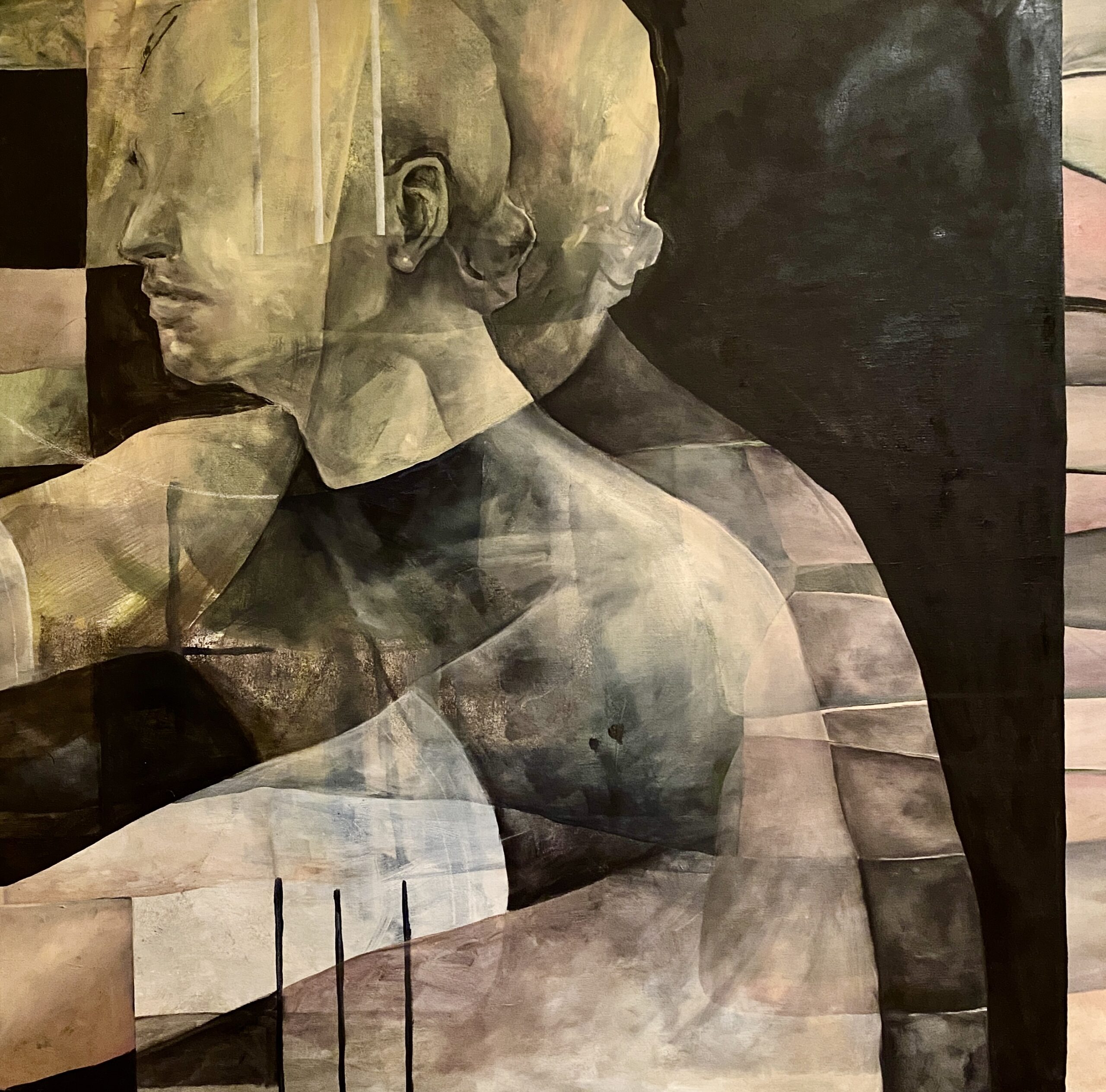 Oil on canvas, 102 x 102 cm, 2024