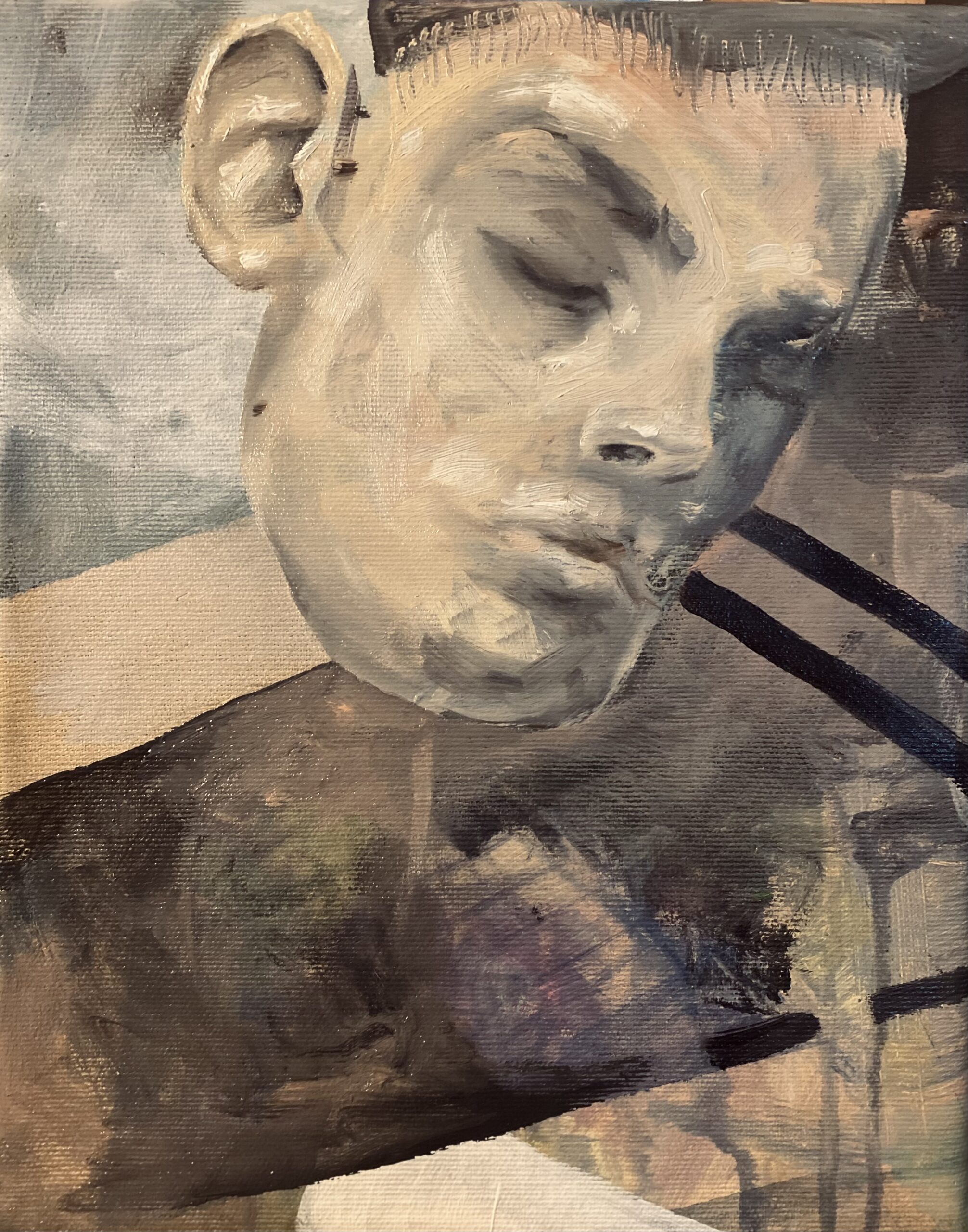 Oil on canvas, 20 x 30 cm, 2024
